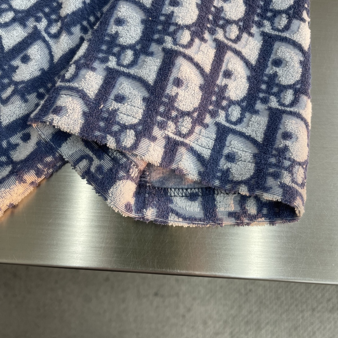 -Dio Oblique 满印字母短袖定制Dio 提花面料 手感柔软 舒适贴肤 米光图腾 以满印Obli