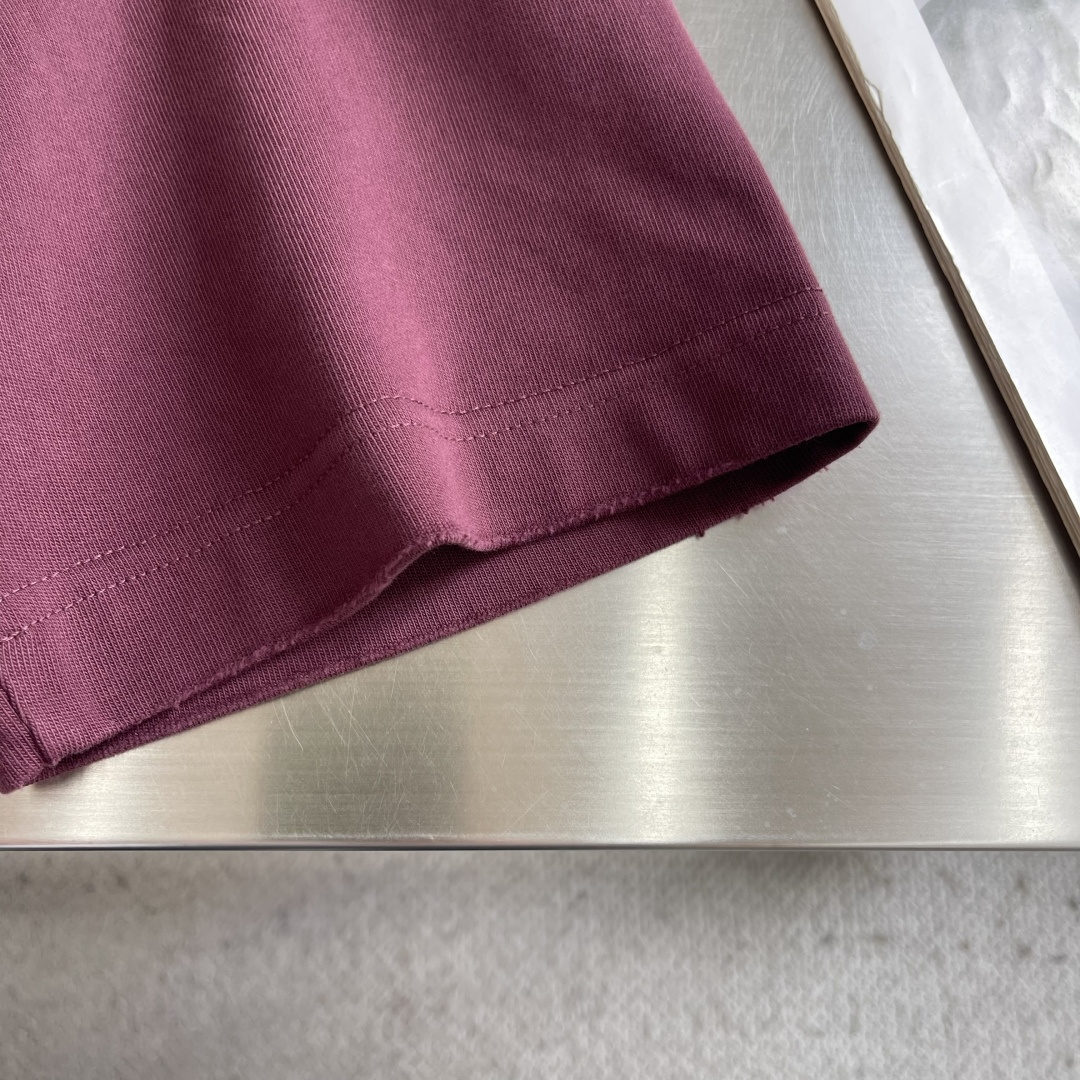 -Balenciag 26年新款重磅短袖，360g重磅洗水棉，定制原版顶级棉面料，前印胶logo点缀，颜