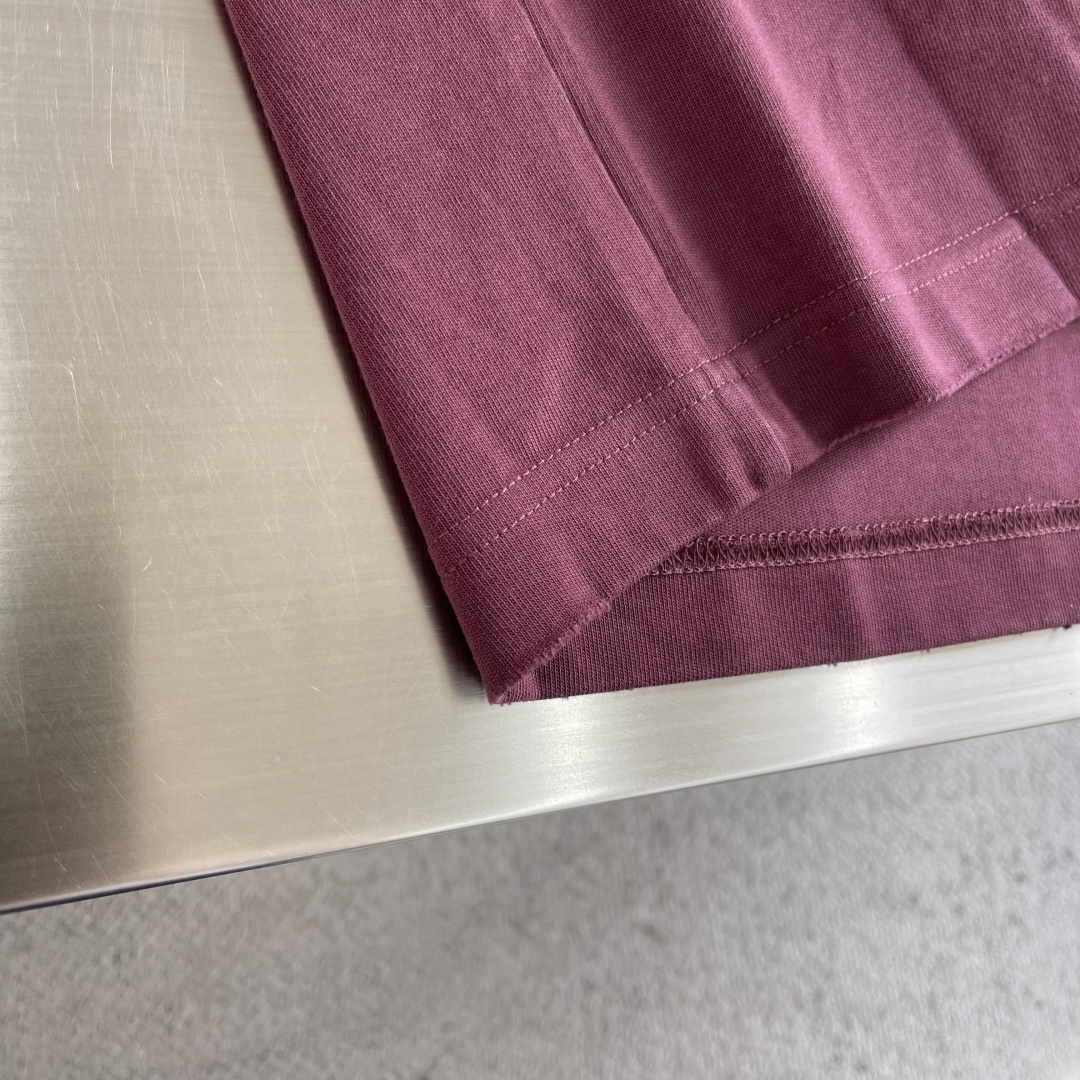 -Balenciag 26年新款重磅短袖，360g重磅洗水棉，定制原版顶级棉面料，前印胶logo点缀，颜