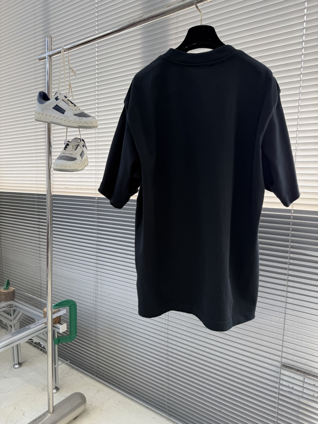 -Balenciag 26年新款重磅短袖，360g重磅洗水棉，定制原版顶级棉面料，前印胶logo点缀，颜