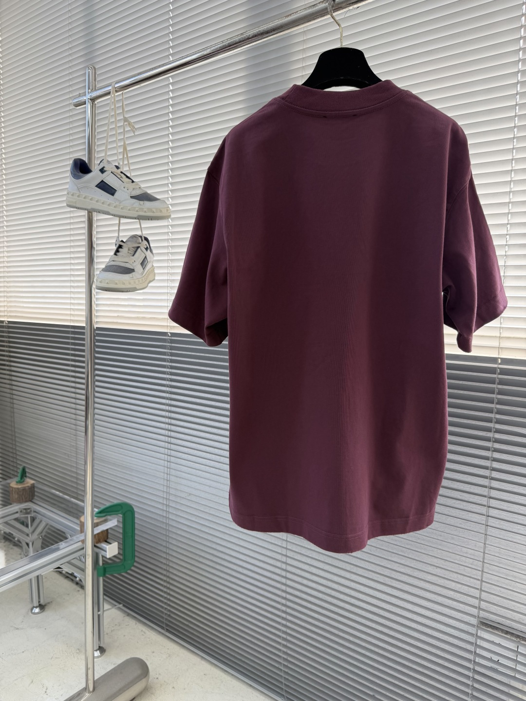 -Balenciag 26年新款重磅短袖，360g重磅洗水棉，定制原版顶级棉面料，前印胶logo点缀，颜