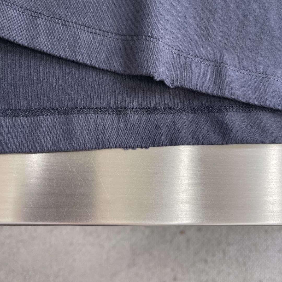 -CH 克罗心 2026春夏系列短袖T恤码数：M-5XL 微阔版型绒感双纱面料。面料表面罗马棉 工艺肌理