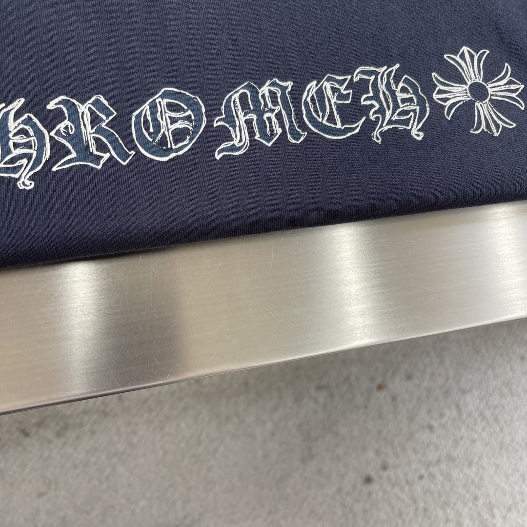 -CH 克罗心 2026春夏系列短袖T恤码数：M-5XL 微阔版型绒感双纱面料。面料表面罗马棉 工艺肌理