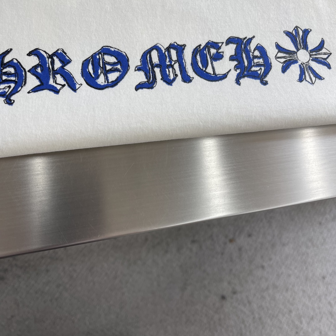 -CH 克罗心 2026春夏系列短袖T恤码数：M-5XL 微阔版型绒感双纱面料。面料表面罗马棉 工艺肌理