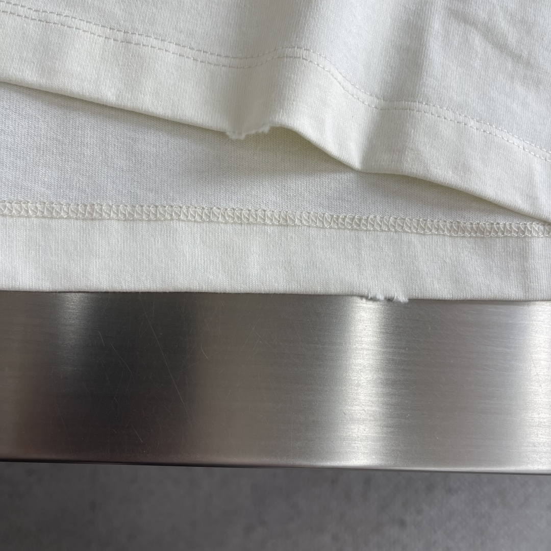 -CH 克罗心 2026春夏系列短袖T恤码数：M-5XL 微阔版型绒感双纱面料。面料表面罗马棉 工艺肌理