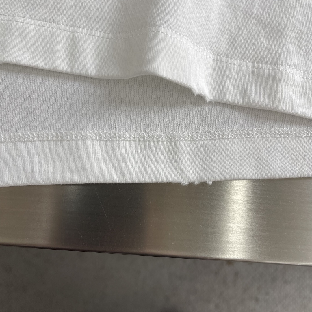 -CH 克罗心 2026春夏系列短袖T恤码数：M-5XL 微阔版型绒感双纱面料。面料表面罗马棉 工艺肌理