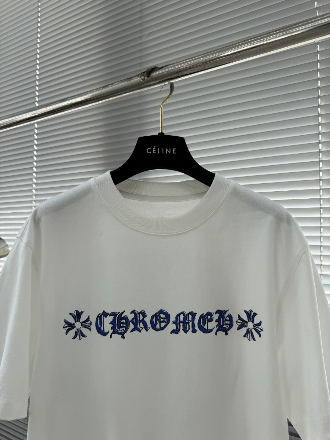 -CH 克罗心 2026春夏系列短袖T恤码数：M-5XL 微阔版型绒感双纱面料。面料表面罗马棉 工艺肌理