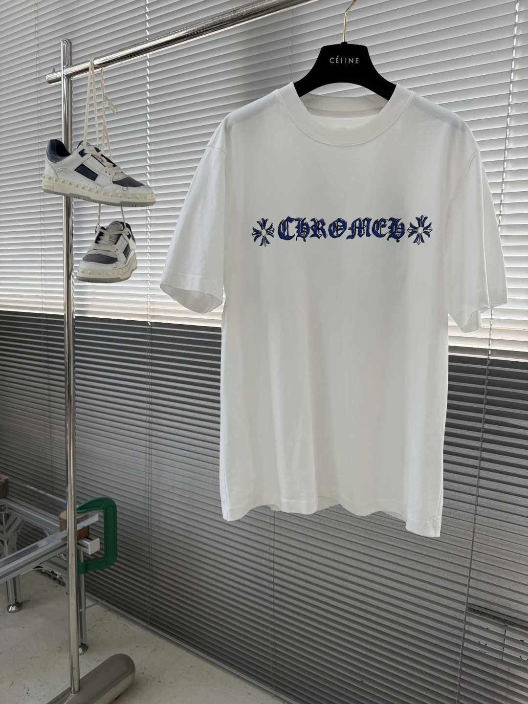 -CH 克罗心 2026春夏系列短袖T恤码数：M-5XL 微阔版型绒感双纱面料。面料表面罗马棉 工艺肌理