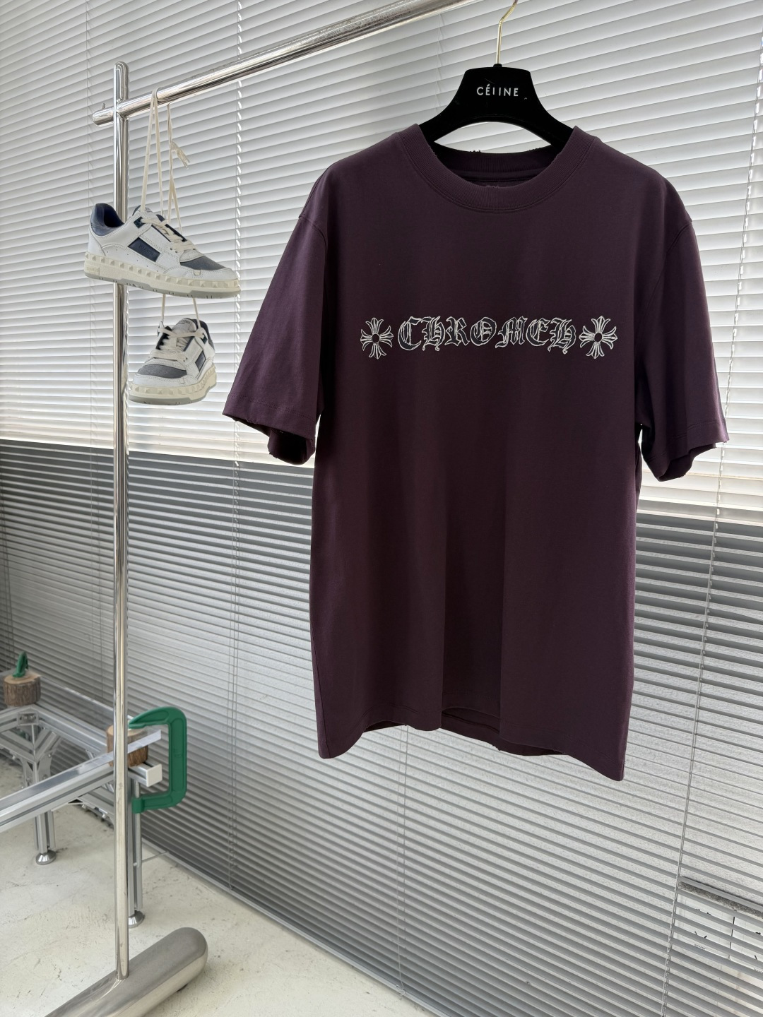 -CH 克罗心 2026春夏系列短袖T恤码数：M-5XL 微阔版型绒感双纱面料。面料表面罗马棉 工艺肌理