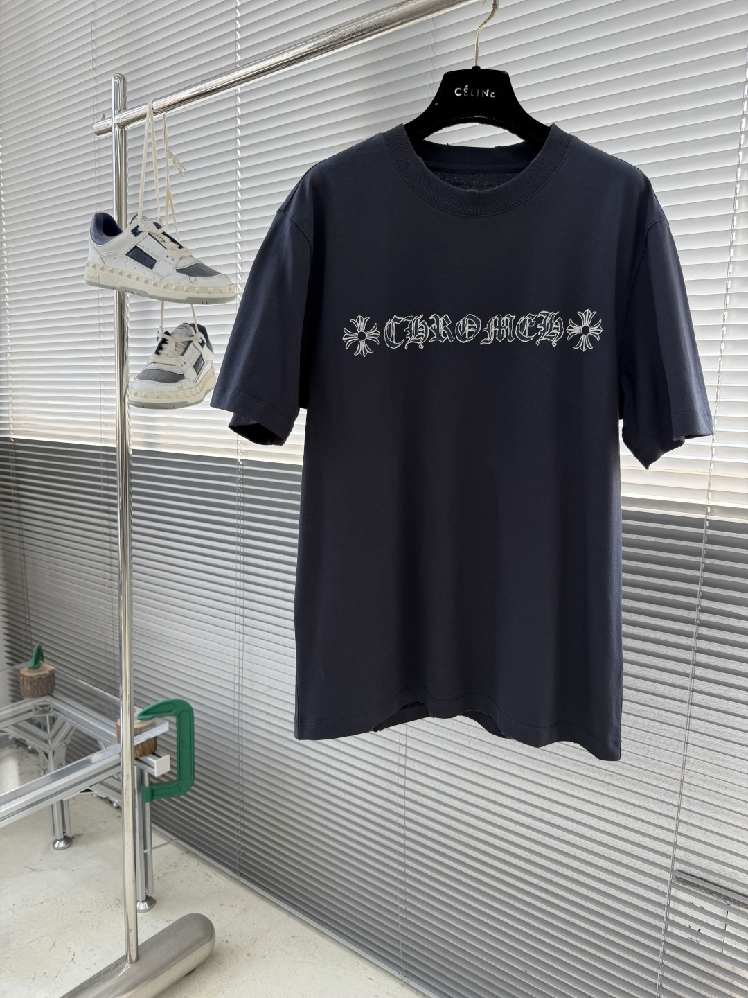 -CH 克罗心 2026春夏系列短袖T恤码数：M-5XL 微阔版型绒感双纱面料。面料表面罗马棉 工艺肌理