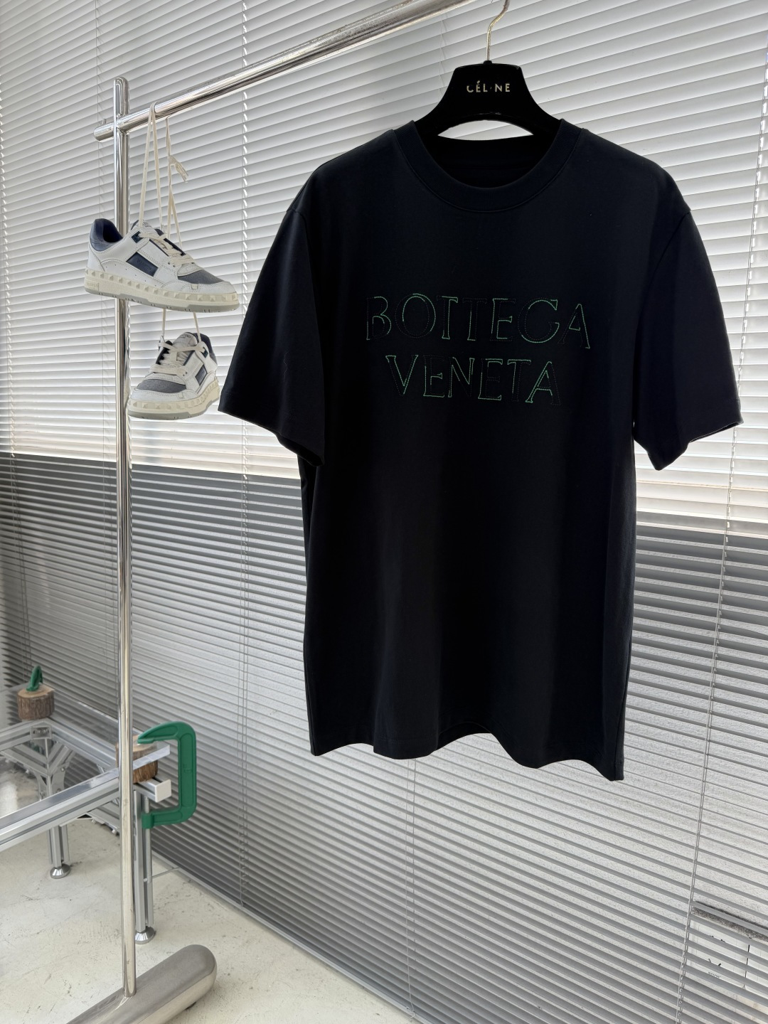 -BV 2026春夏系列短袖T恤码数：M-5XL 微阔版型绒感双纱面料。面料表面食毛做磨毛工艺肌理平整，