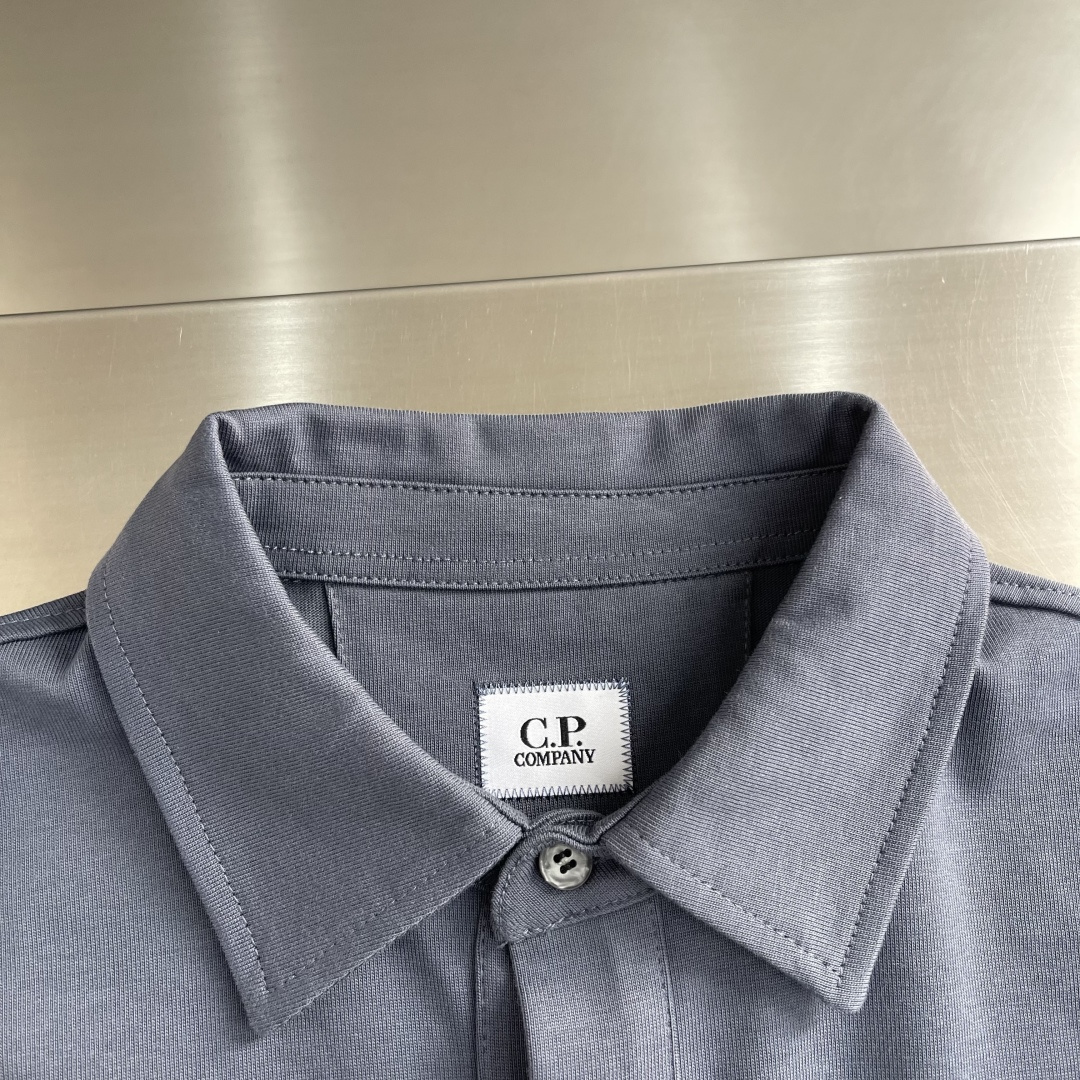 -CP 翻领卫衣材质 棉尺码：S-XXL SM L XL 2XL衣长 6870 7274 76胸围 54