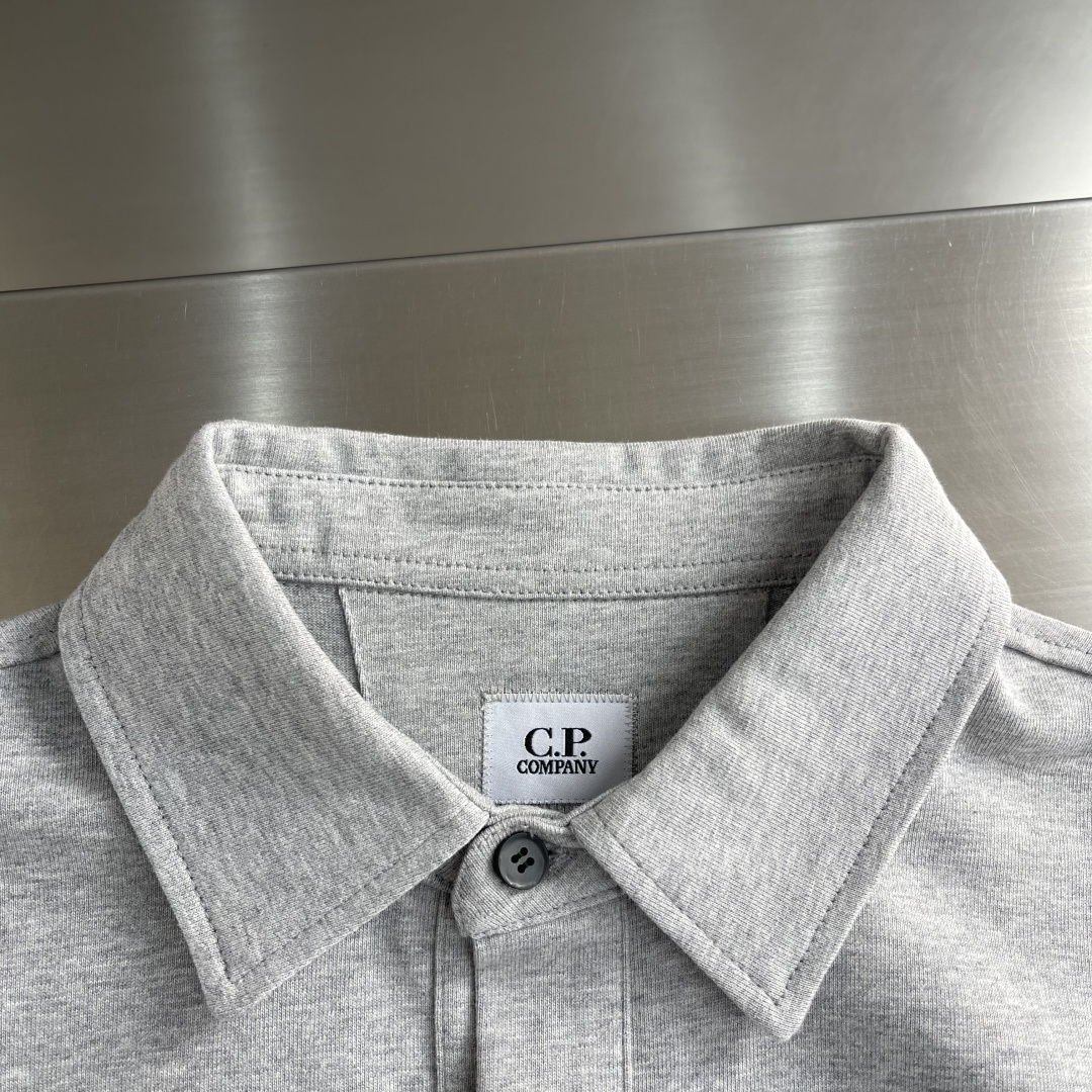 -CP 翻领卫衣材质 棉尺码：S-XXL SM L XL 2XL衣长 6870 7274 76胸围 54