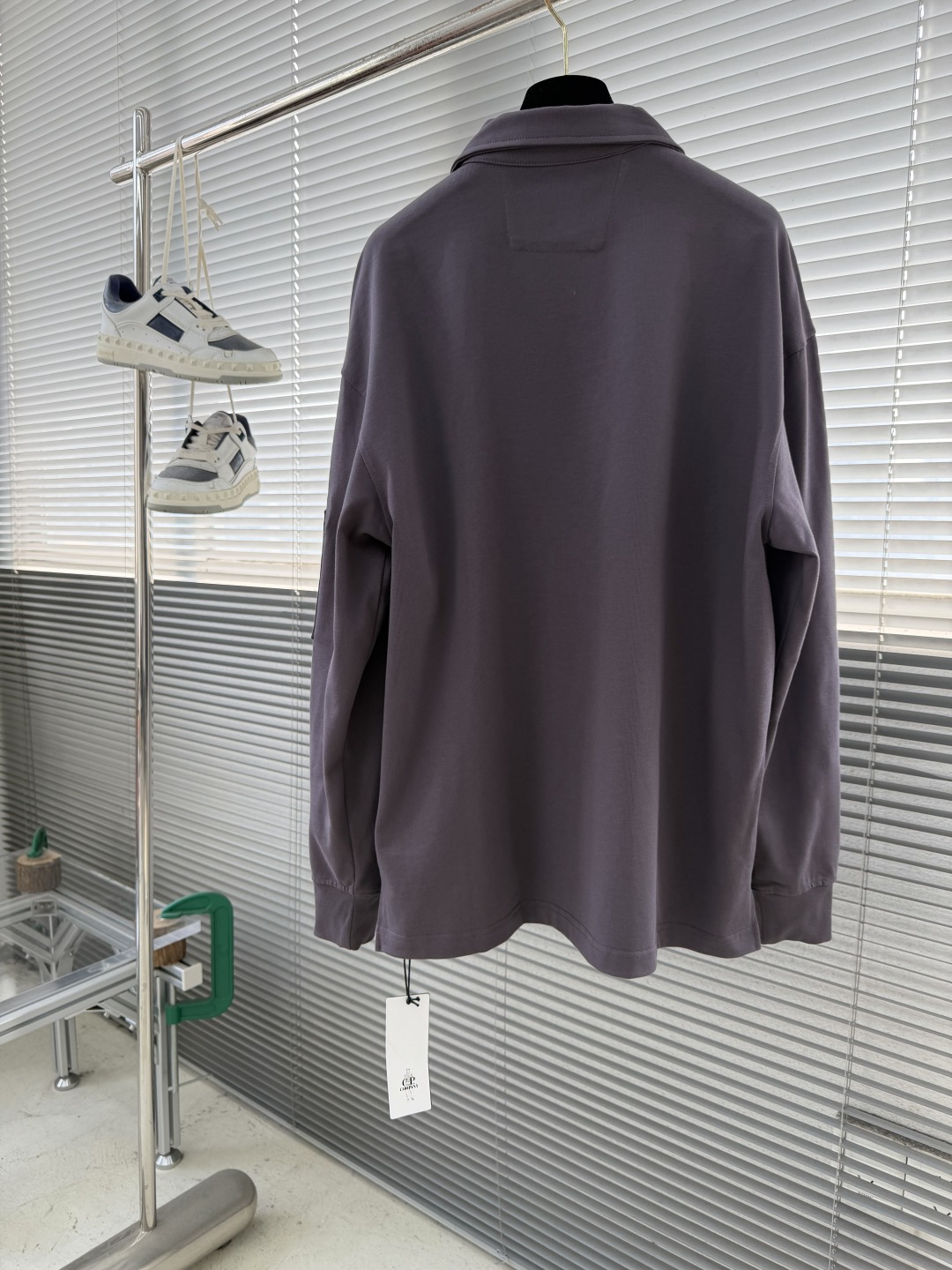 -CP 翻领卫衣材质 棉尺码：S-XXL SM L XL 2XL衣长 6870 7274 76胸围 54