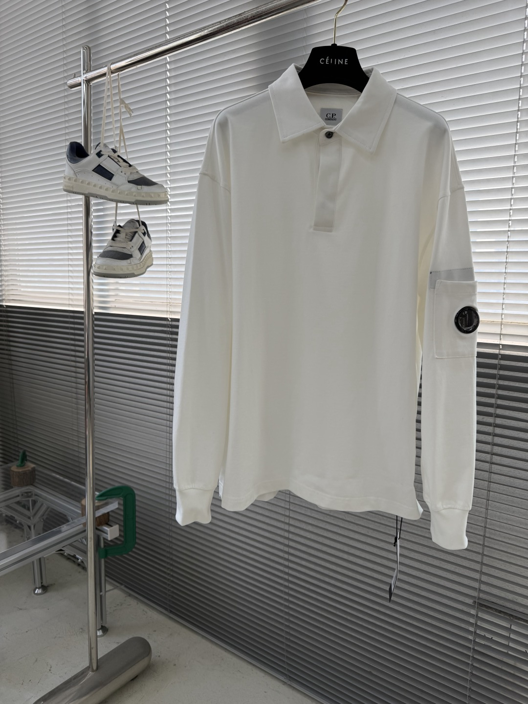 -CP 翻领卫衣材质 棉尺码：S-XXL SM L XL 2XL衣长 6870 7274 76胸围 54