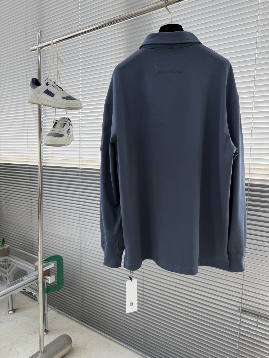 -CP 翻领卫衣材质 棉尺码：S-XXL SM L XL 2XL衣长 6870 7274 76胸围 54