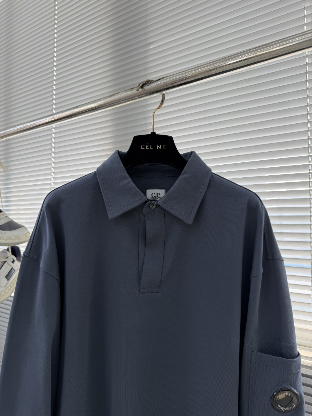 -CP 翻领卫衣材质 棉尺码：S-XXL SM L XL 2XL衣长 6870 7274 76胸围 54