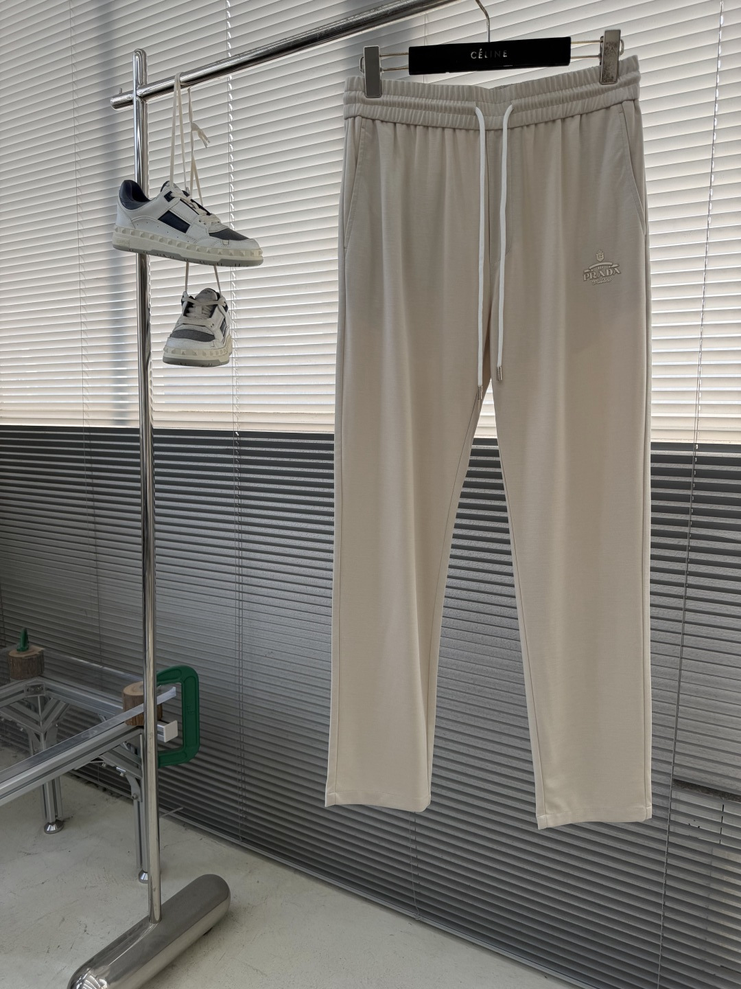 -PRAD 男士休闲裤最新款上身版型无敌正！绝对可以闭眼收的一款此款裤子非常百搭，弹力腰围,日常上班 户