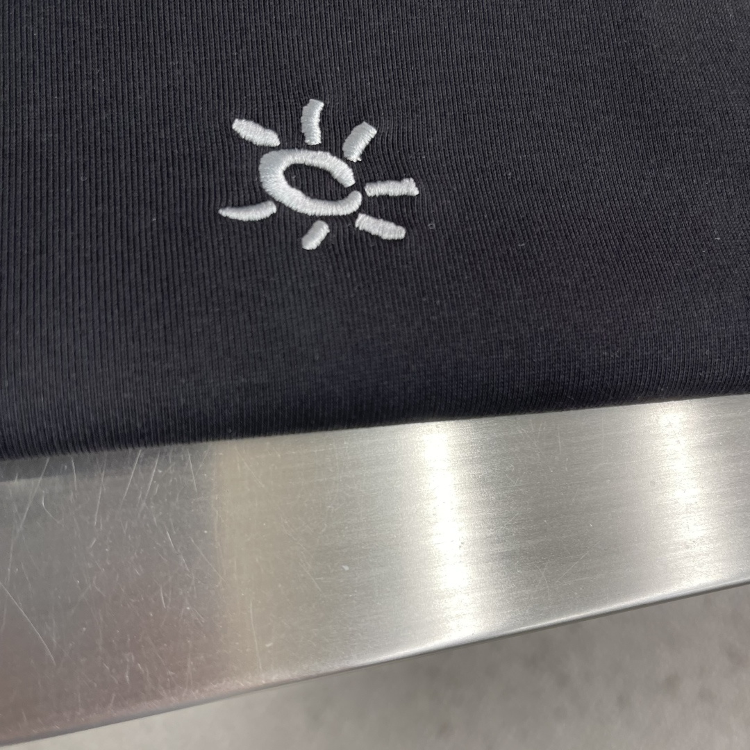 -KAILAS 2026春夏新款短袖T恤定制纯棉字母logo刺绣码数：M L XL XXL