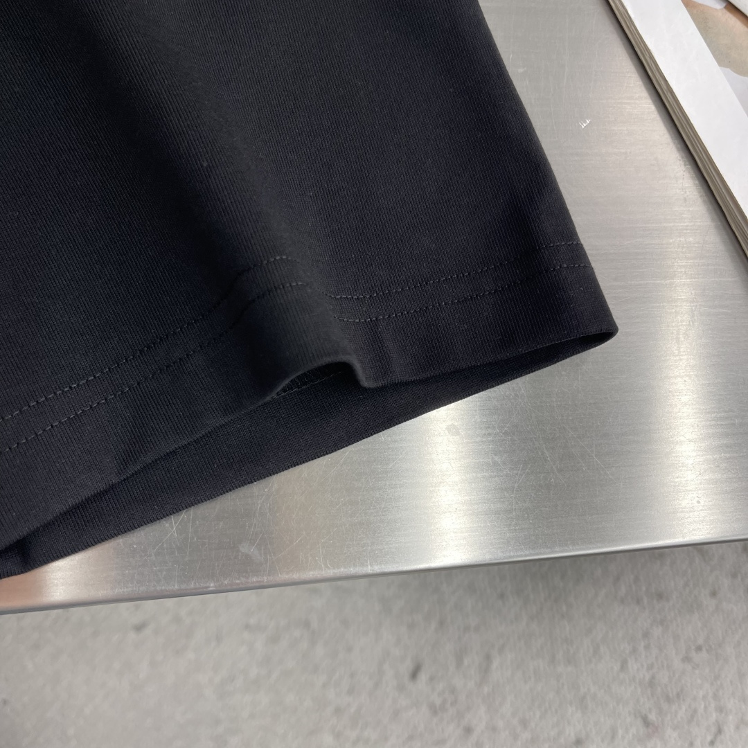 -KAILAS 2026春夏新款短袖T恤定制纯棉字母logo刺绣码数：M L XL XXL