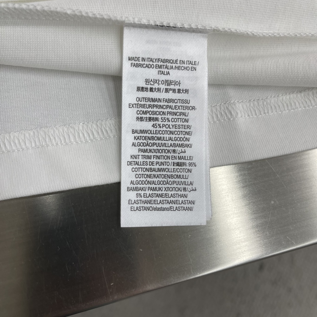 -KAILAS 2026春夏新款短袖T恤定制纯棉字母logo刺绣码数：M L XL XXL