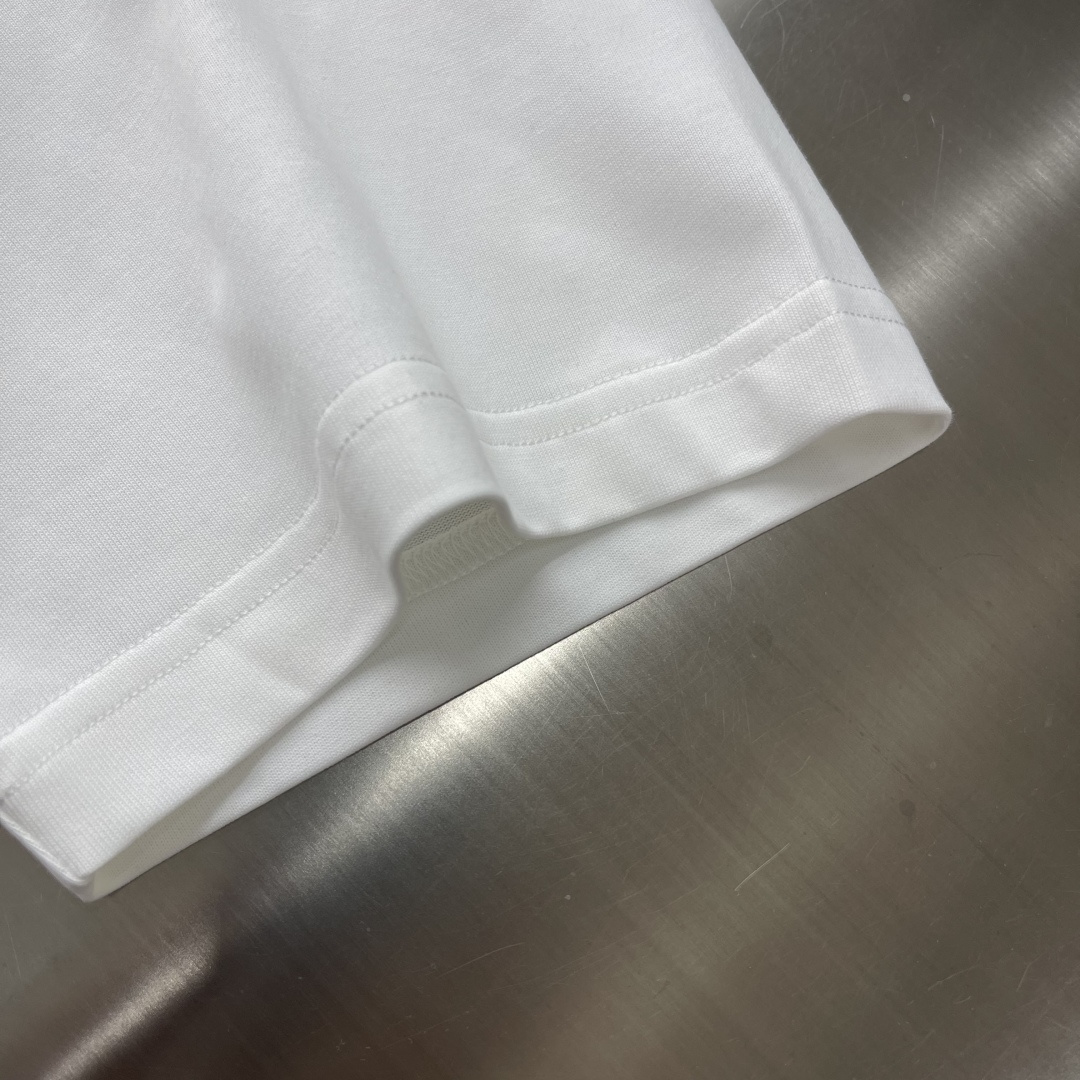 -Balenciag 2026春夏新款短袖T恤定制纯棉字母logo贴布印花 码数：M L XL XXL