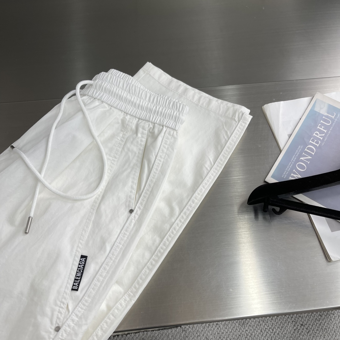 -Balenciag 2026春季最新爆款时尚休闲休闲裤 进口原版面料，独特设计，顶级刺绣工艺字母图案装