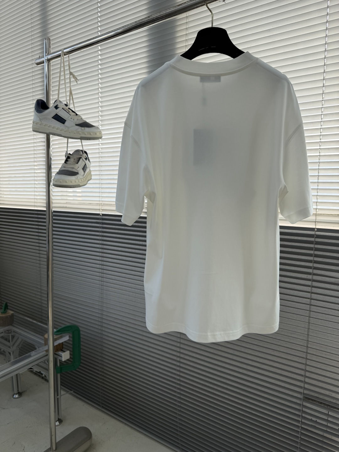 -Balenciag 2026春夏新款短袖T恤定制纯棉字母logo贴布印花 码数：M L XL XXL