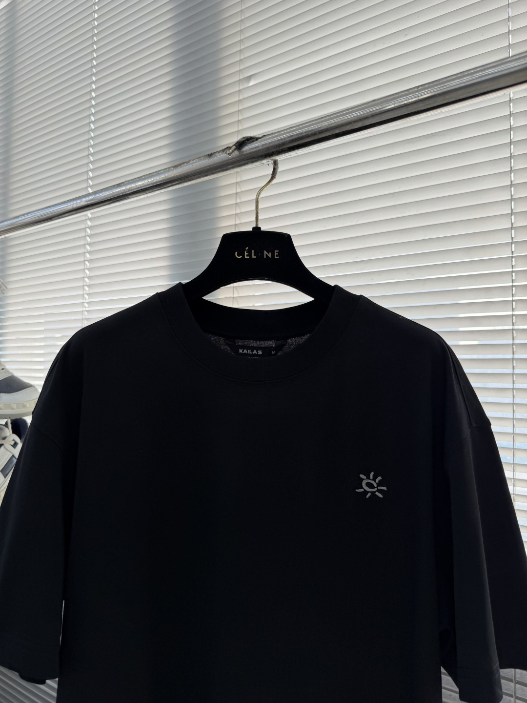 -KAILAS 2026春夏新款短袖T恤定制纯棉字母logo刺绣码数：M L XL XXL