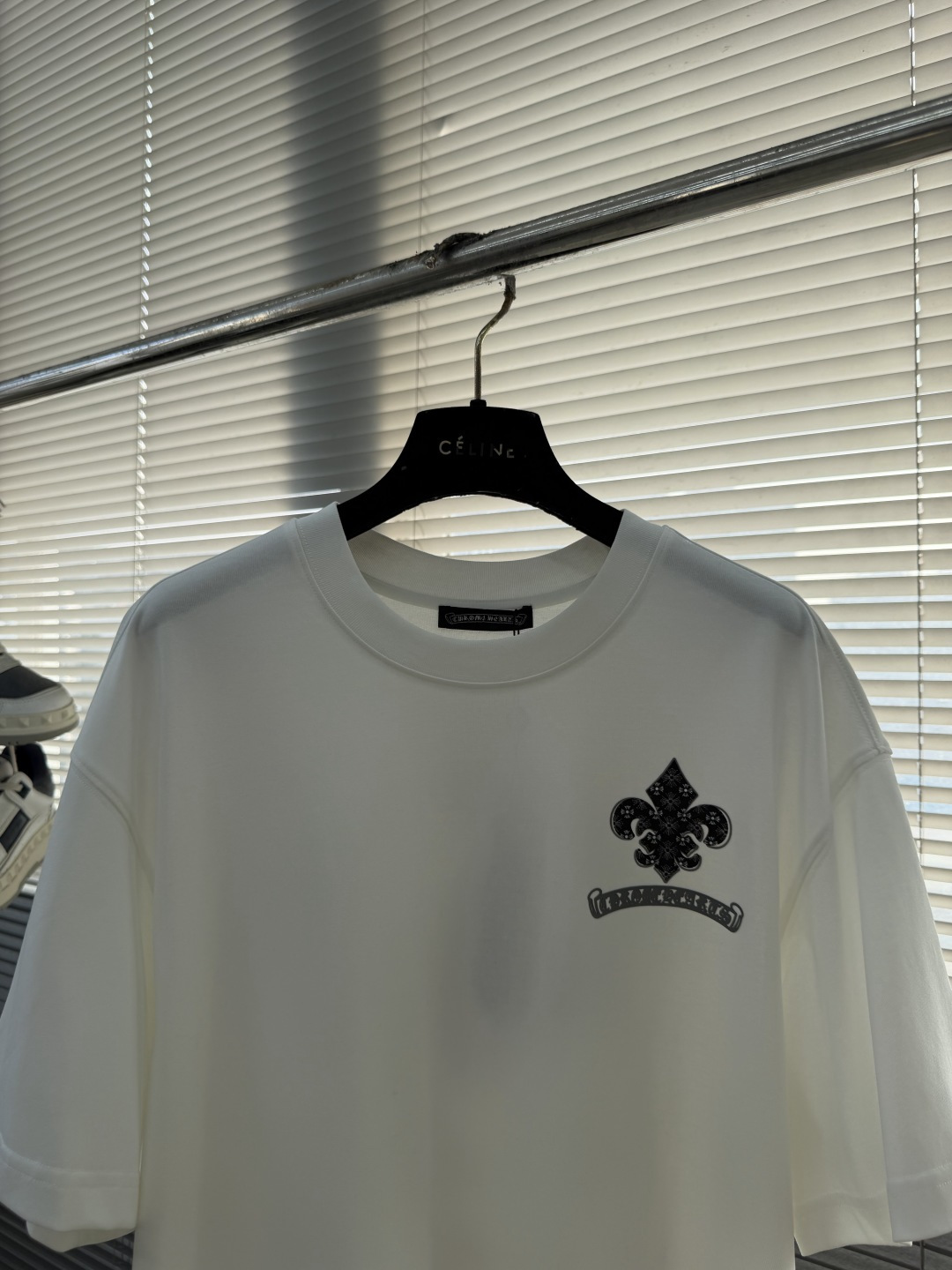 -CH 克罗心 2026春夏新款短袖T恤定制纯棉字母logo贴布印花码数：M L XL XXL