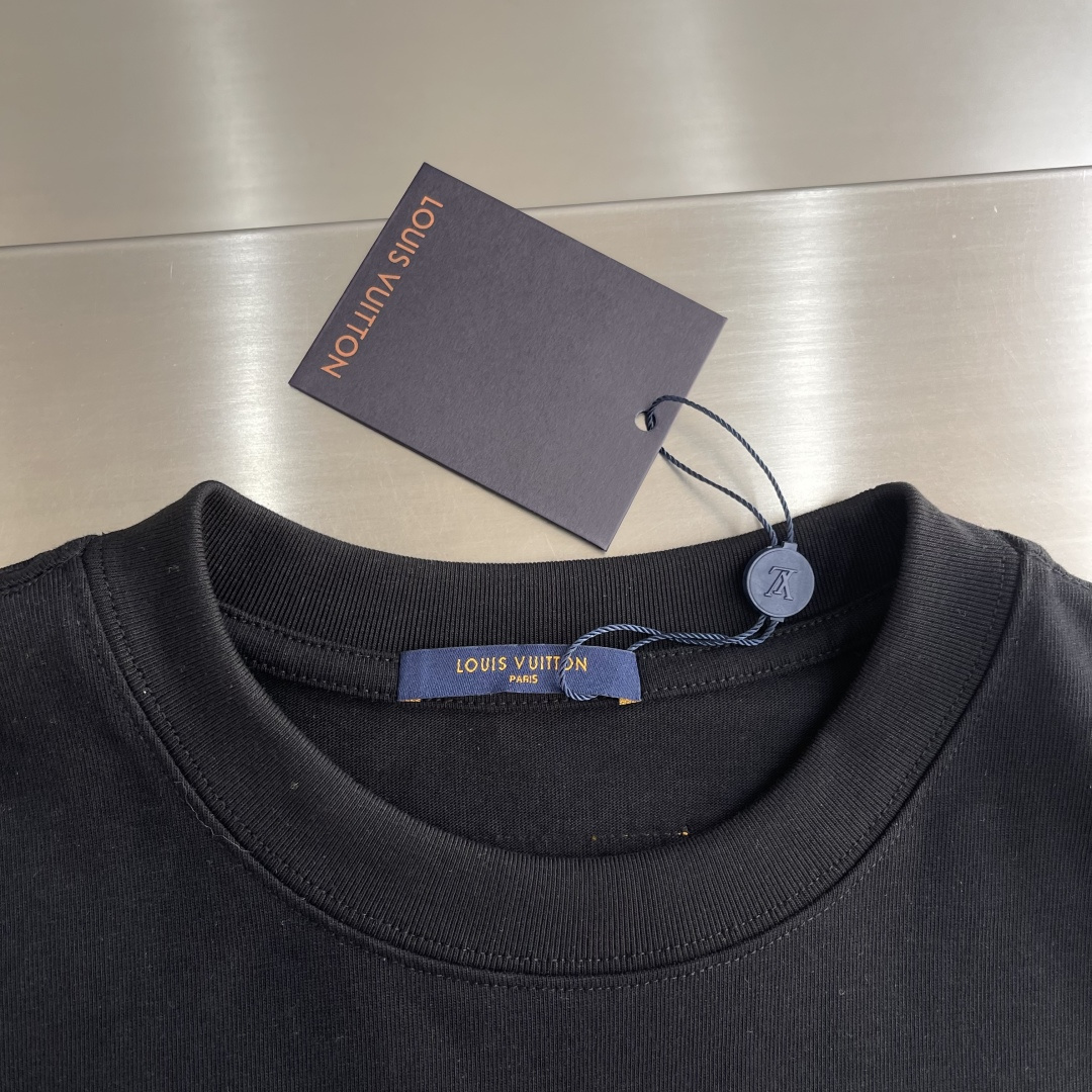 -驴牌 2026Ss最新工艺短袖。280g纯棉双纱，爆款现货。四季系列短袖，简约基础衣橱神器， 休闲百搭