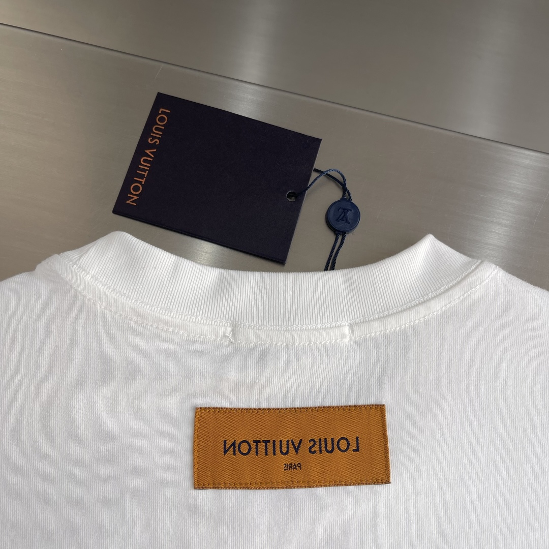 -驴牌 2026Ss最新工艺短袖。280g纯棉双纱，爆款现货。四季系列短袖，简约基础衣橱神器， 休闲百搭