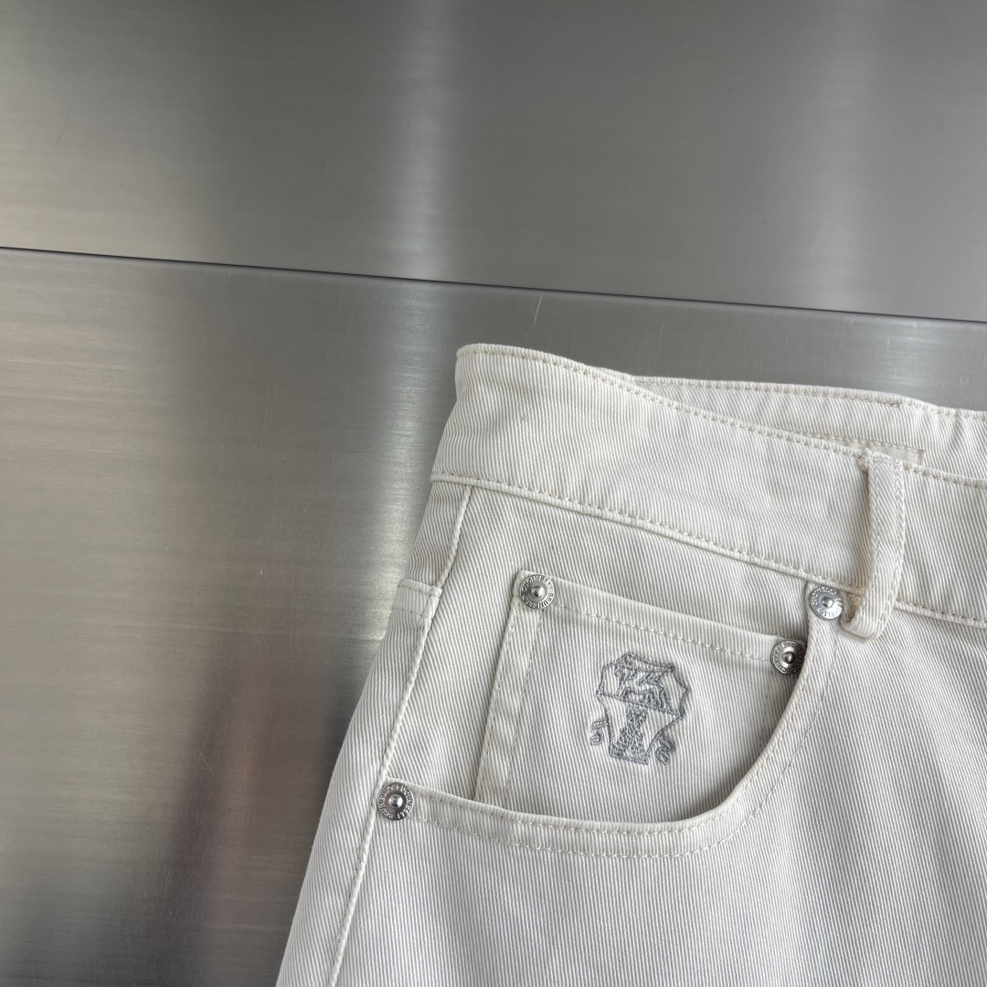 -BC 棉氨混纺修身五口袋牛仔裤意式剪裁与弹性舒适的现代绅士法则」品牌将意大利文艺复兴时期的匠人精神注入