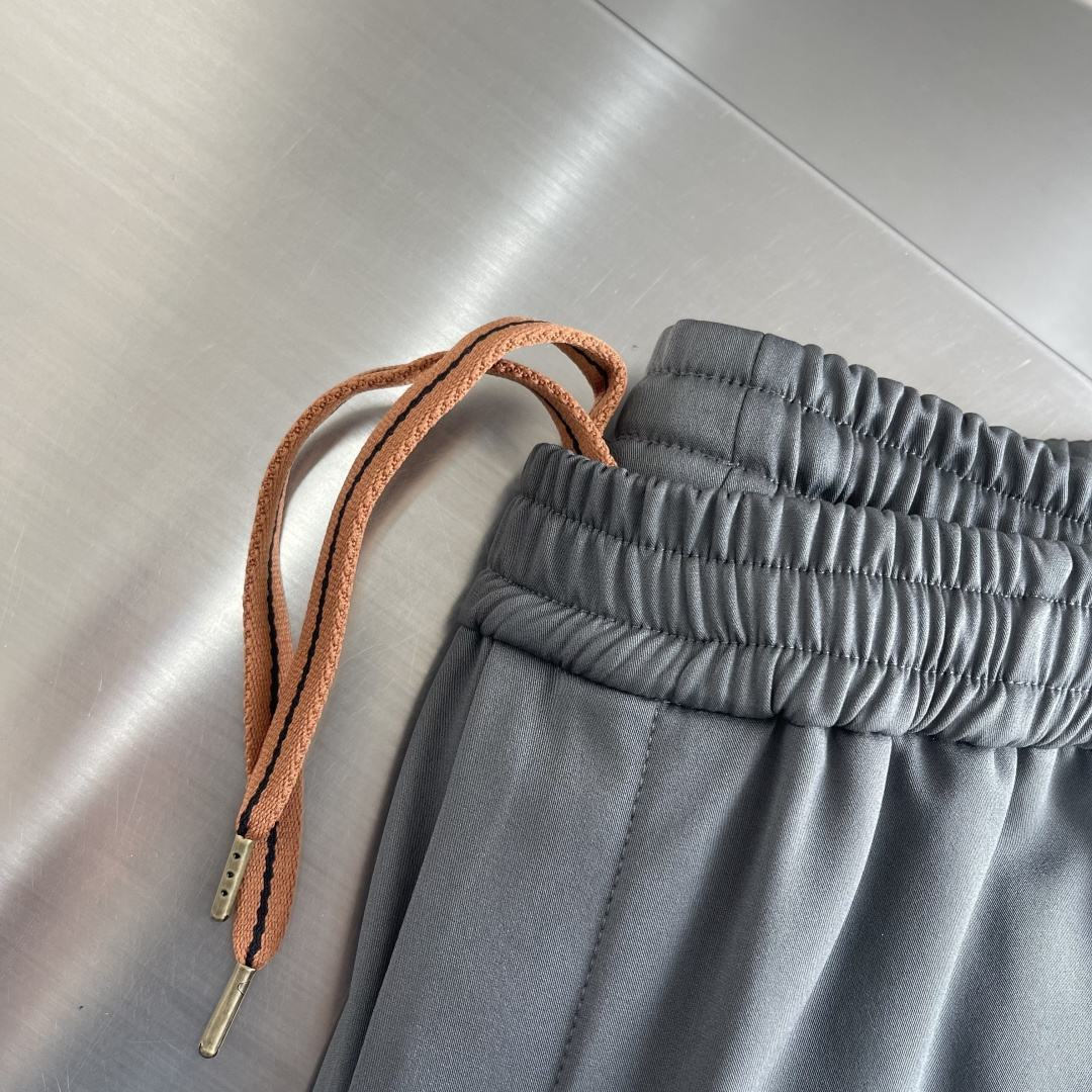 -冬日温暖！保暖系数拉满加厚款复合面料抽绳松紧腰设计休闲长裤Z ZEGB 冬日保暖神裤！加厚复合面料直接