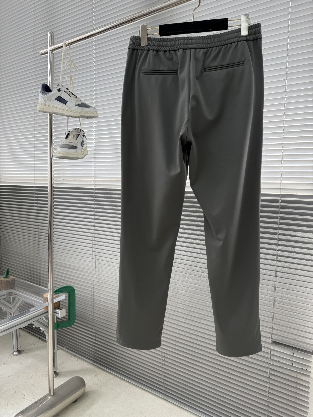 -冬日温暖！保暖系数拉满加厚款复合面料抽绳松紧腰设计休闲长裤Z ZEGB 冬日保暖神裤！加厚复合面料直接