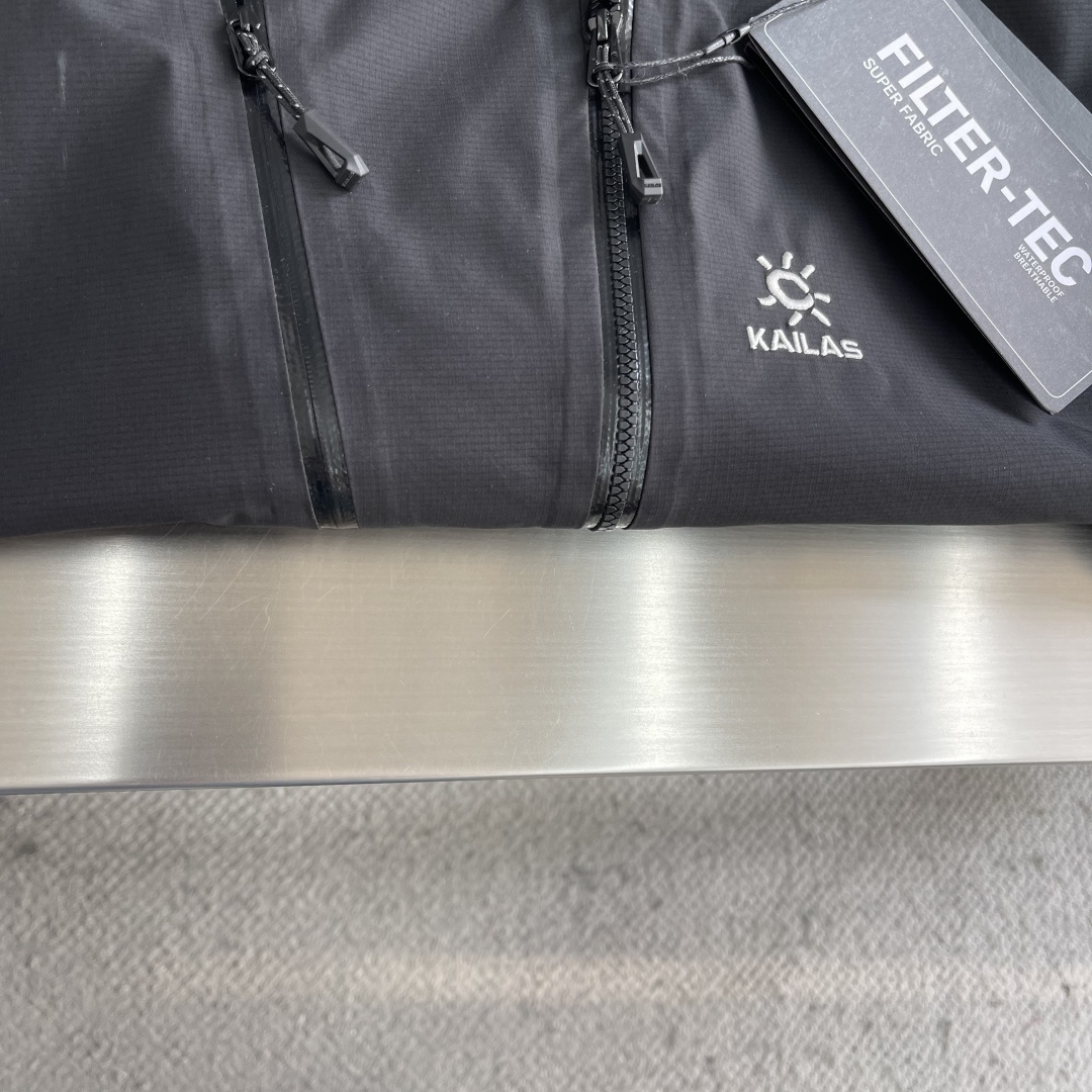 -KAILAS凯乐石 索松双开拉链轻薄冲锋衣谁说户外装备只能