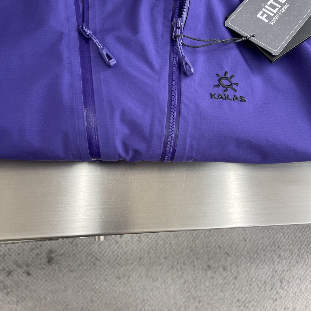 -KAILAS凯乐石 索松双开拉链轻薄冲锋衣谁说户外装备只能