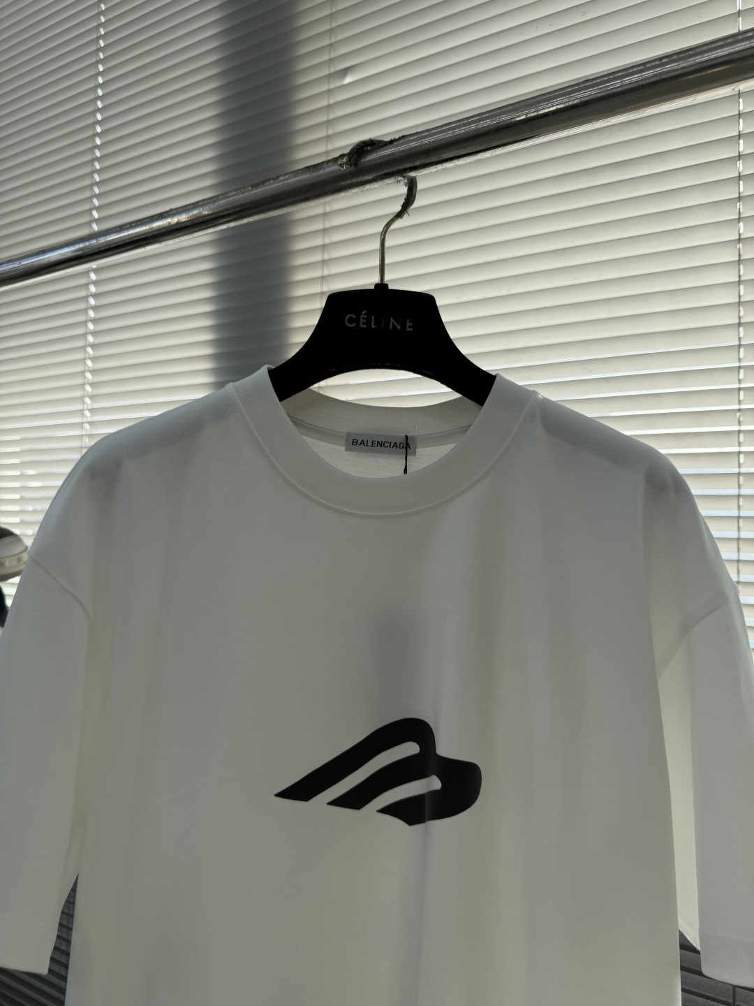 -Balenciag 印花圆领短袖T恤 面料260克新疆棉 提前做过预缩水1×1双纱洗一辈子都不会变形的