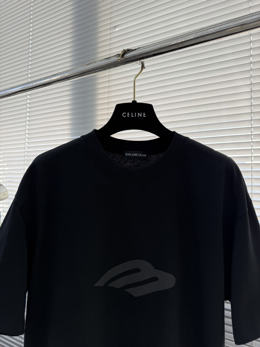 -Balenciag 印花圆领短袖T恤 面料260克新疆棉 提前做过预缩水1×1双纱洗一辈子都不会变形的