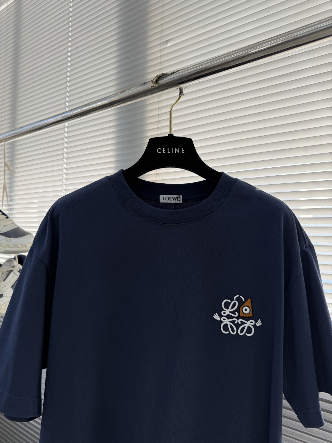 -LOEW 经典刺绣‼️短袖T恤Anagram刺绣 Logo超有辨识度，简约又有质感。高品300g纯棉面