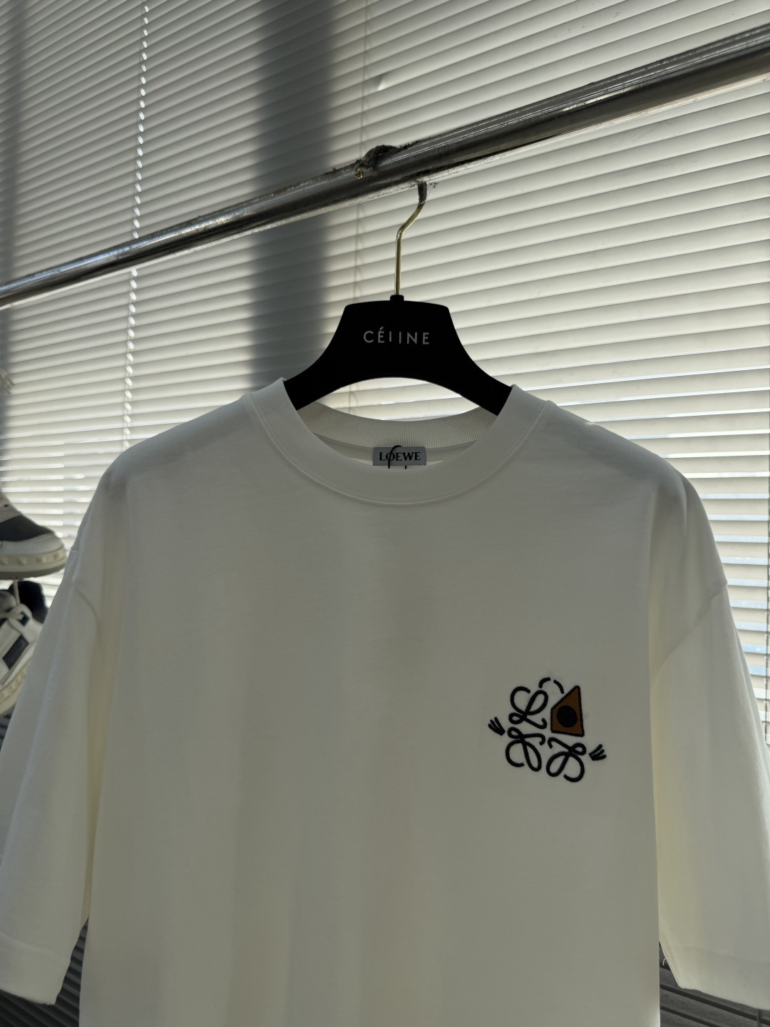 -LOEW 经典刺绣‼️短袖T恤Anagram刺绣 Logo超有辨识度，简约又有质感。高品300g纯棉面