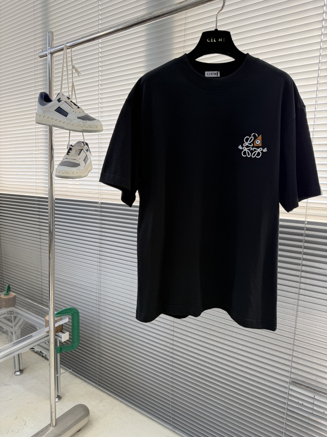 -LOEW 经典刺绣‼️短袖T恤Anagram刺绣 Logo超有辨识度，简约又有质感。高品300g纯棉面