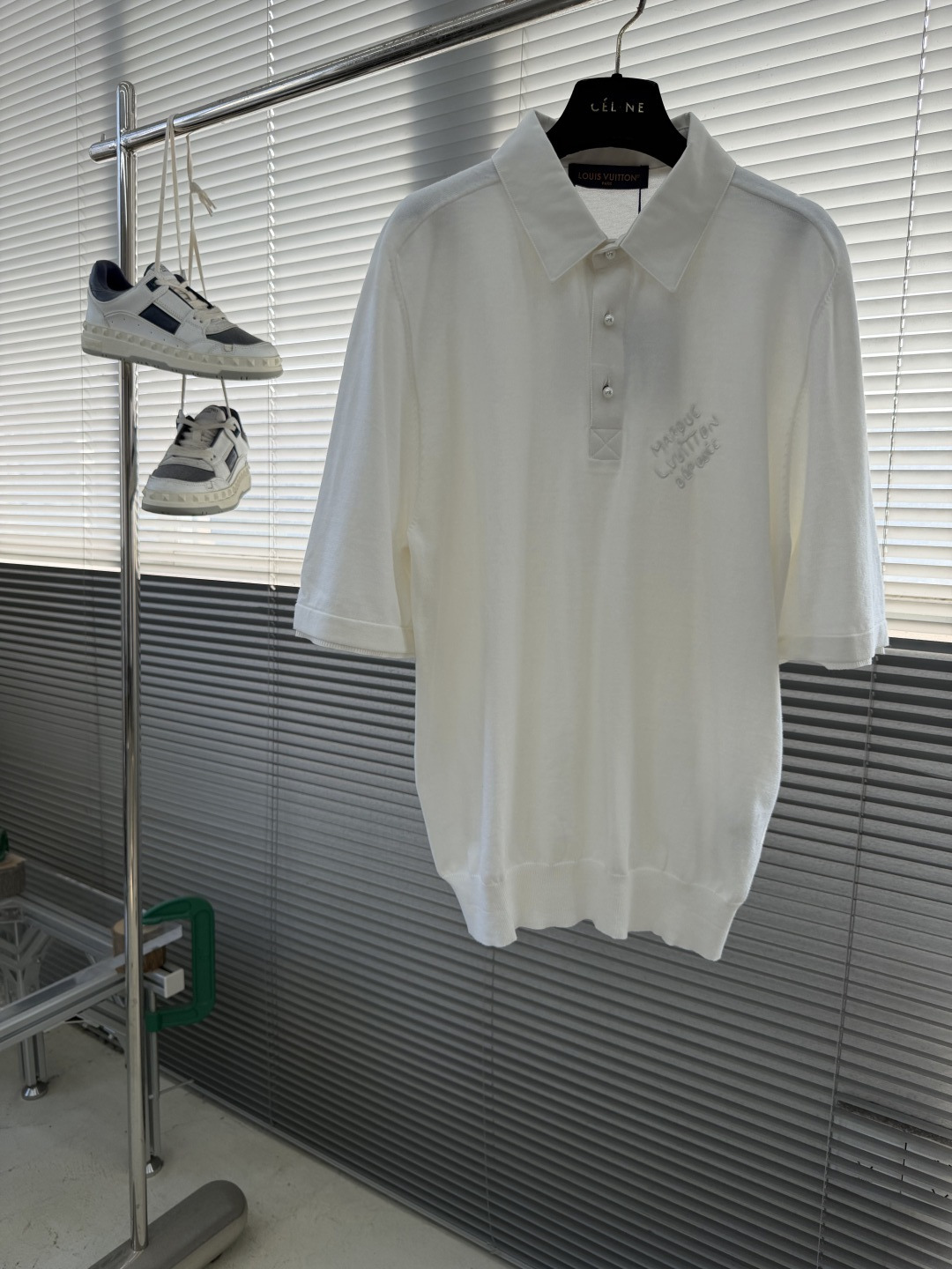 -驴牌 纽扣套头短袖POLO衫定染40支精梳棉纱双股纱线斜纹棉布75D高温衬布进口刺绣毛料酵洗1:1定制