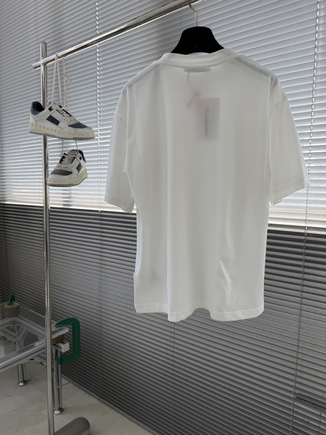 -Acne Studios 徽标口袋短袖定制云絮爽滑麻棉料 柔软细腻 舒适贴肤 用云絮白演绎高级白的克制