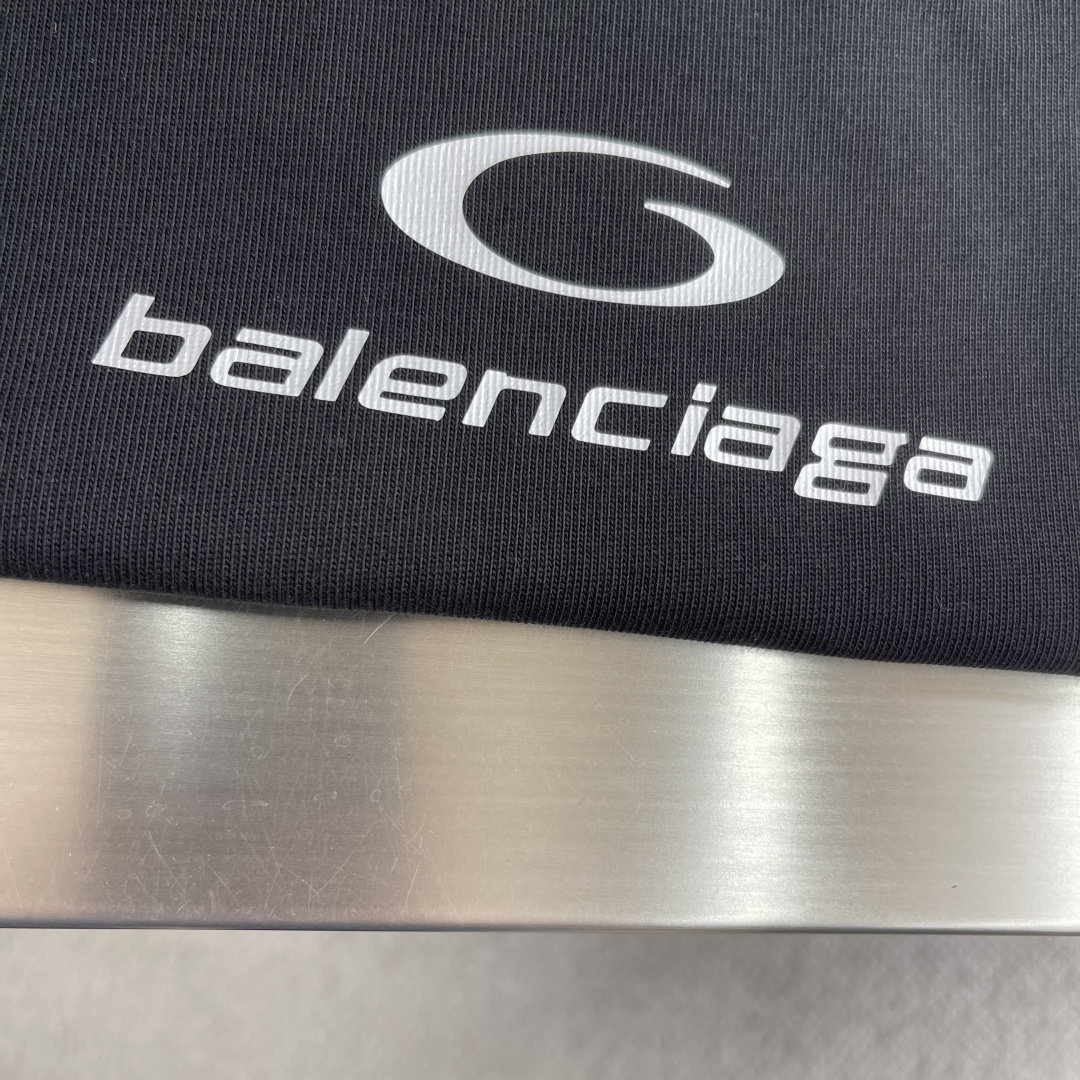 -Balenciag 2026新款原单男士休闲打底短袖T恤！时尚百搭爆款⚠️宽松版型⚠️进口双股纯棉面料