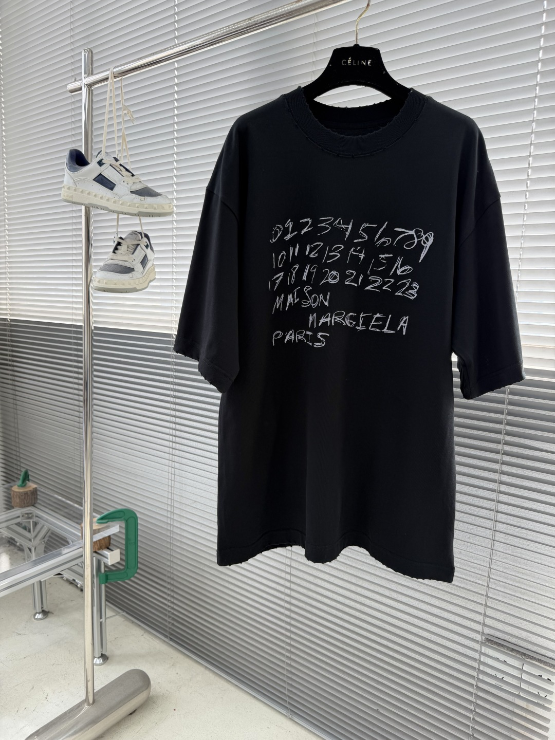 -MM6 马丁马吉拉 2026SS春夏新品数字印花T恤｜先锋设计天花板重磅精梳棉，软糯有垂感，透气不闷汗