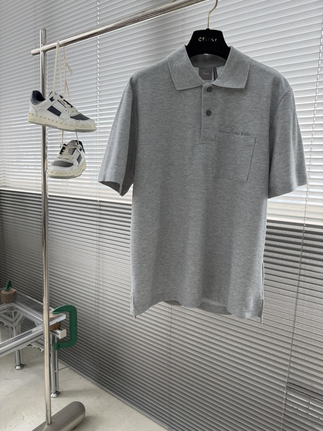-Dio 26ss新款口袋刺绣高品质棉质POLO短袖尺码：S .M .L .XL衣长 70.5 72 7