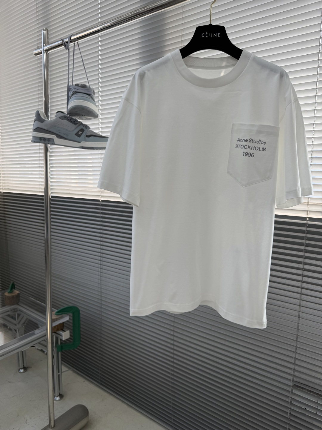 -Acne Studio 印花细节全棉T恤厚款面料质感很好舒适亲肤。尺码:S-XL肩宽50525355胸