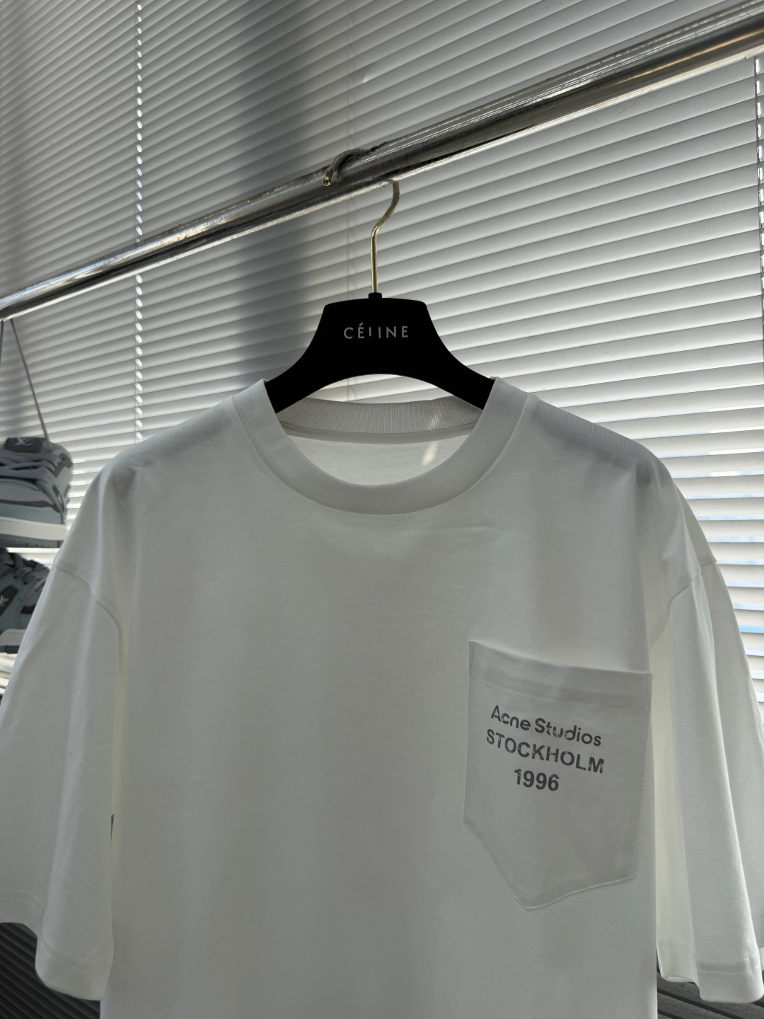 -Acne Studio 印花细节全棉T恤厚款面料质感很好舒适亲肤。尺码:S-XL肩宽50525355胸