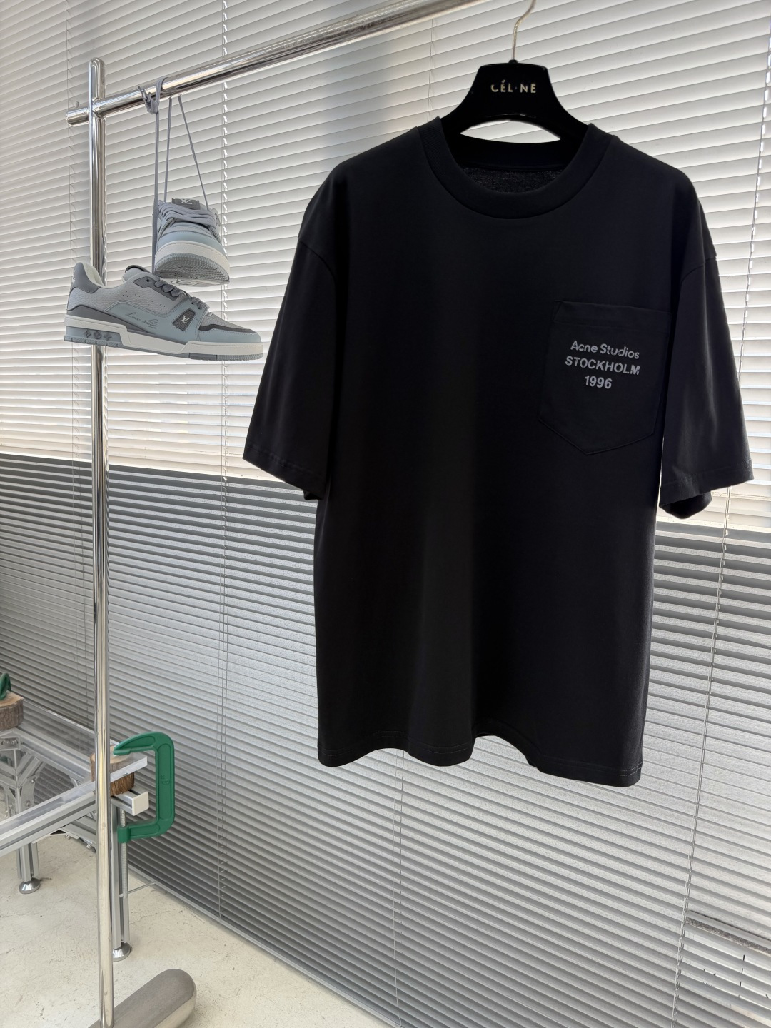 -Acne Studio 印花细节全棉T恤厚款面料质感很好舒适亲肤。尺码:S-XL肩宽50525355胸